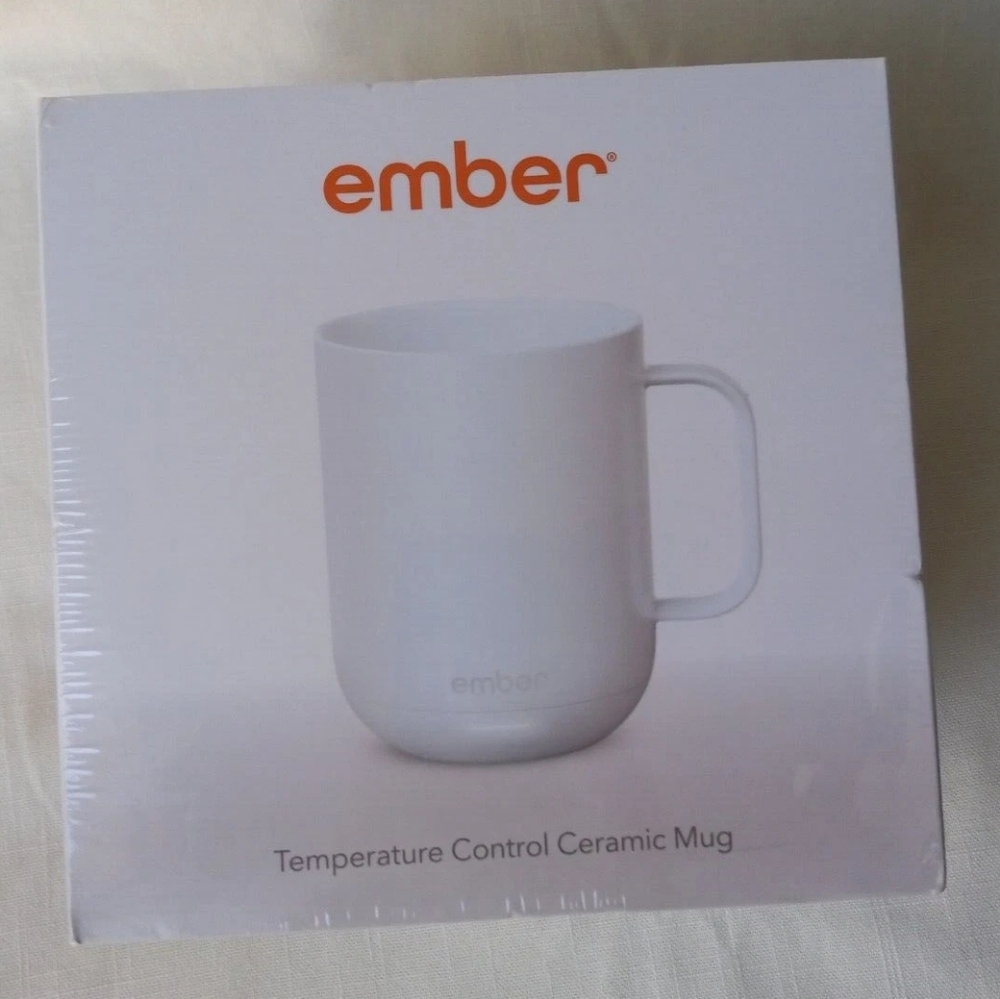 Ember Temperature-Control Ceramic Mug White 10oz
